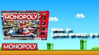 MONOPOLY GAMER MARIO KART GRA PO POLSKU NOWA 24H - 8545392211