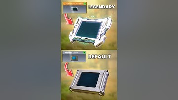 Legendary vs Default Heartbeat sensor in CODM
