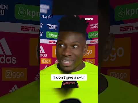 Andre Onana Isn T Worried About Criticism Shorts 