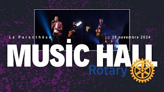 Soirée Music Hall 29 novembre 2024