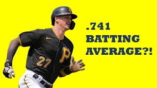 KEVIN NEWMAN IS HITTING .741 THIS SPRING!