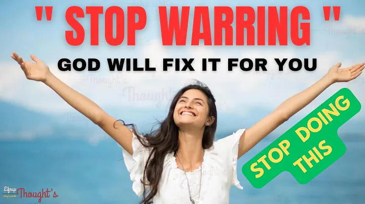 "Because of Your Faith, God Will Answer You" (Christian inspiration)