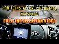 HOW TO INSTALL CRUISE CONTROL IN KIA SELTOS FULL INSTALLATION VIDEO. CLASSIC  DELHI -9818935777