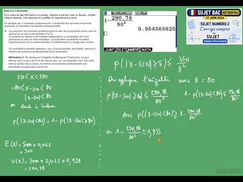 corrigé  du Bac Métropole sujet 17 juin 2026 jour 2   spécialité Maths -ex3