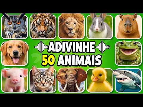 Guess the Animal Sound? 🔊❤️ | Animal Names and Sounds