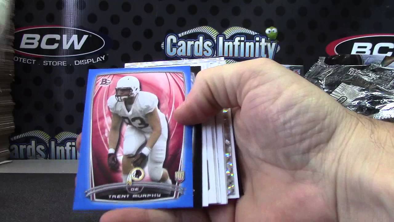 2014 Bowman Chrome Football 10 Box Case Break Part 2