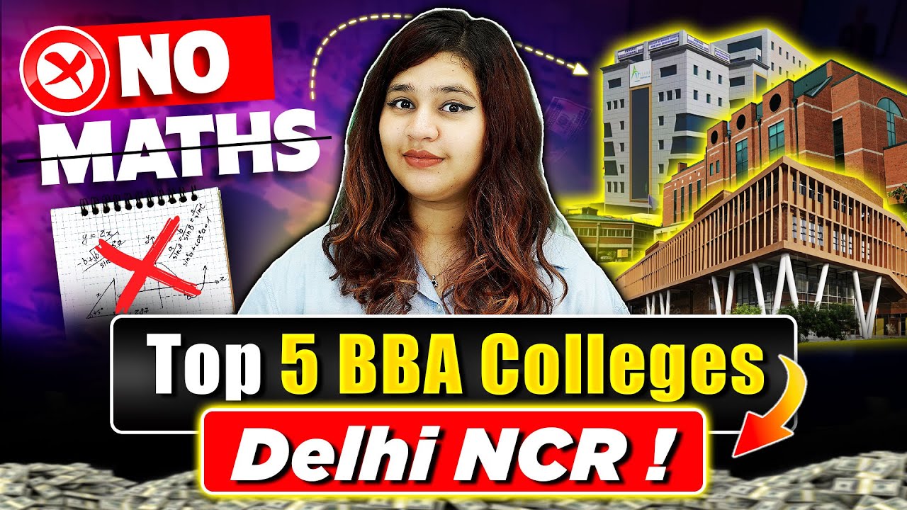 😰12th Without Maths? BEST BBA Colleges to Target in DELHI 🔥BBA ...