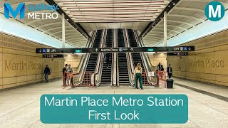 Transport for Sydney Vlog 797: Martin Place Metro Station First Look - Sydney Metro