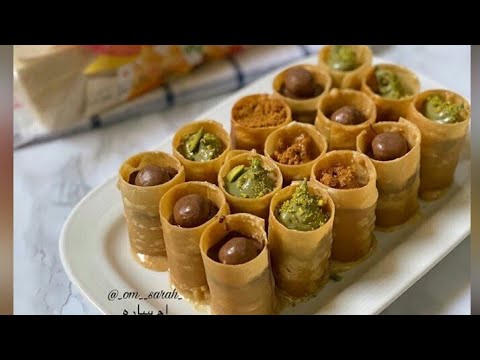 رولات السويتز أسهل و أفخم حلى بدون فرن
