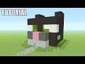 Minecraft Tutorial: How To Make A CAT!! Survival House (ASH#41)