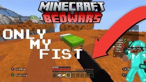 Minecraft Bedwars But I Can Only Use My Fist