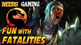 MORTAL KOMBAT X - FUN with FATALITIES! (60 fps)