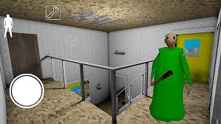 Granny Game Horror Escape Gameplay | Playing As Baldi Granny Mod #granny  screenshot 5