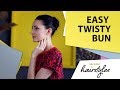 Twisted Bun - Easy DIY Tutorial