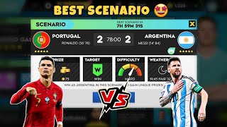 DLS 23 |THE BEST SCENARIO 🤩 |ARGENTINA 🇦🇷 VS PORTUGAL 🇵🇹|Hamood Gamerx screenshot 4