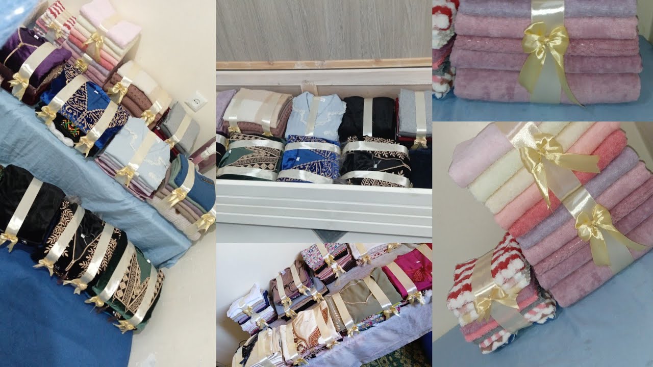 سلسلة جهاز العروسة 👰:تطباق ملابس الصيف ☀️و الشتاء 🌧️