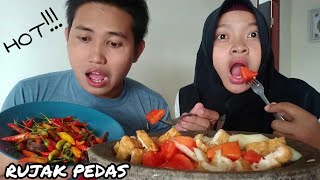 Mukbang Rujak Pedas Porsi Jumbo