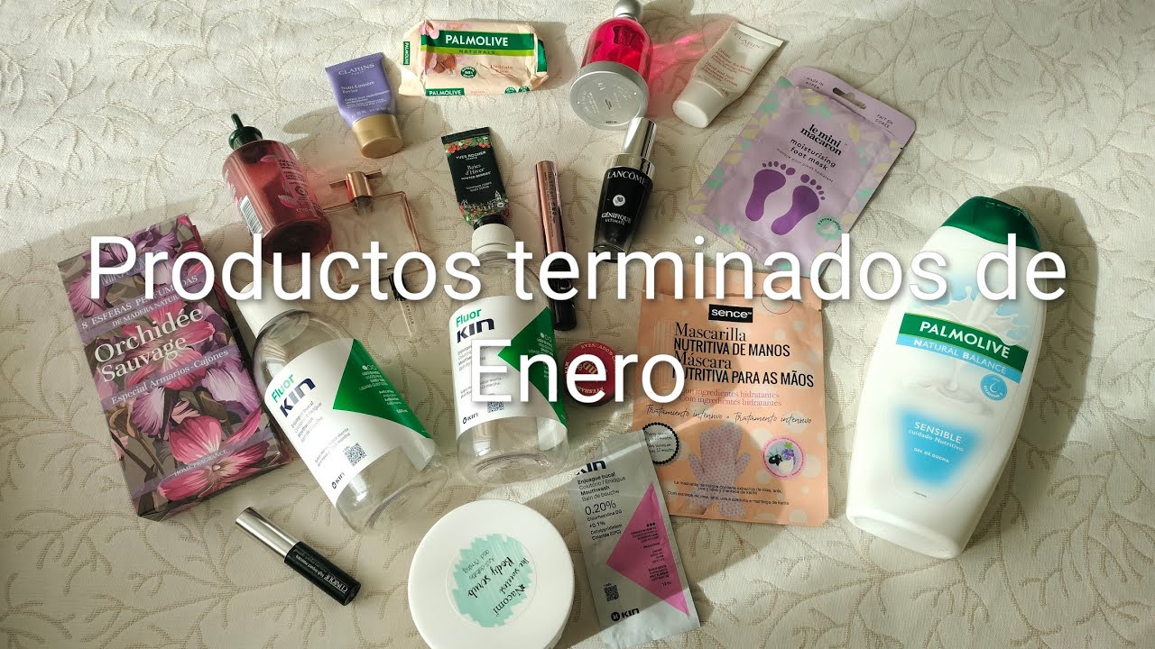 Productos terminados mes de Enero