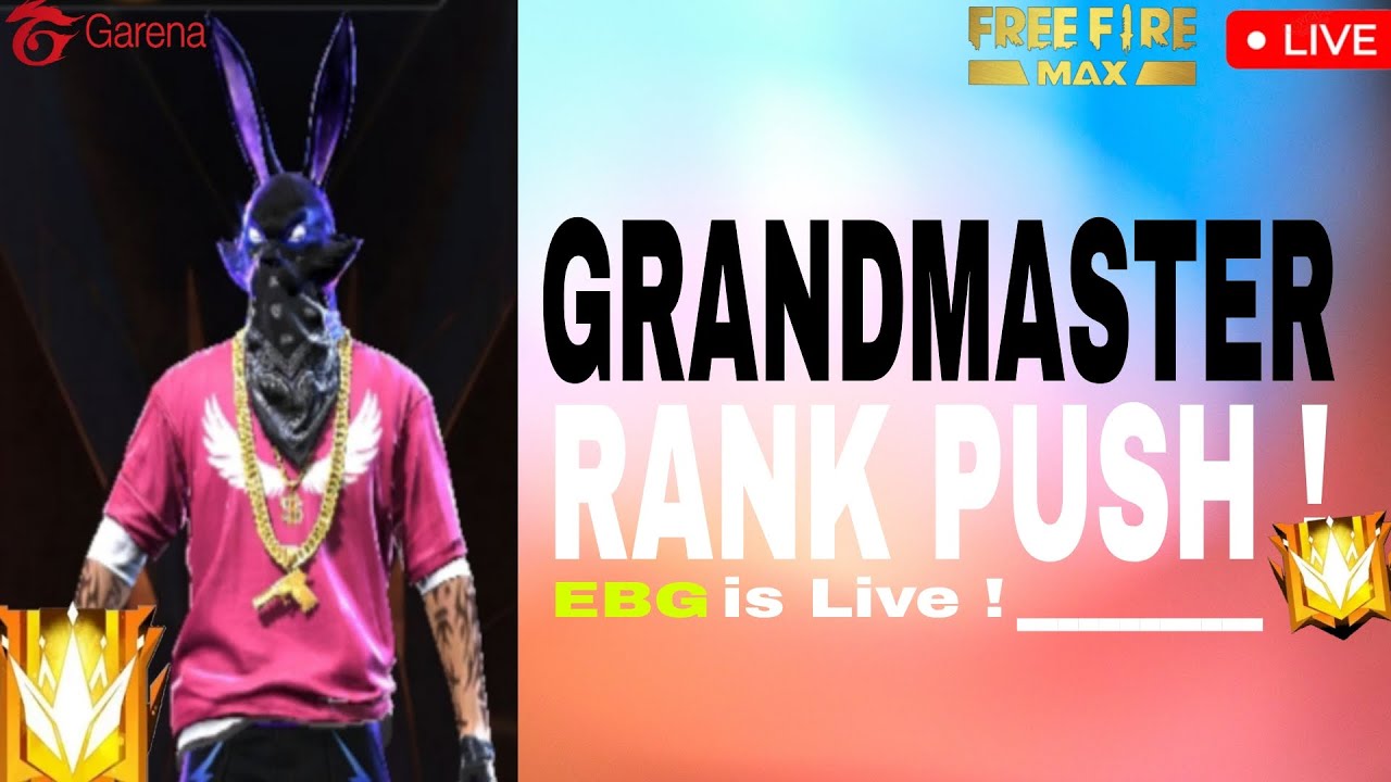 Grandmaster Rank Push Bro 😡 Free Fire Telugu Live - Eswar Bhai is Live ...
