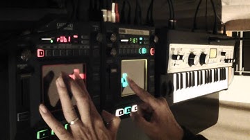 Kaossilator Pro & microKorg XL & KP3 (7)  Title:Departures