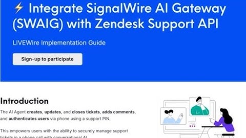 Zendesk Support API Demo with Brian West