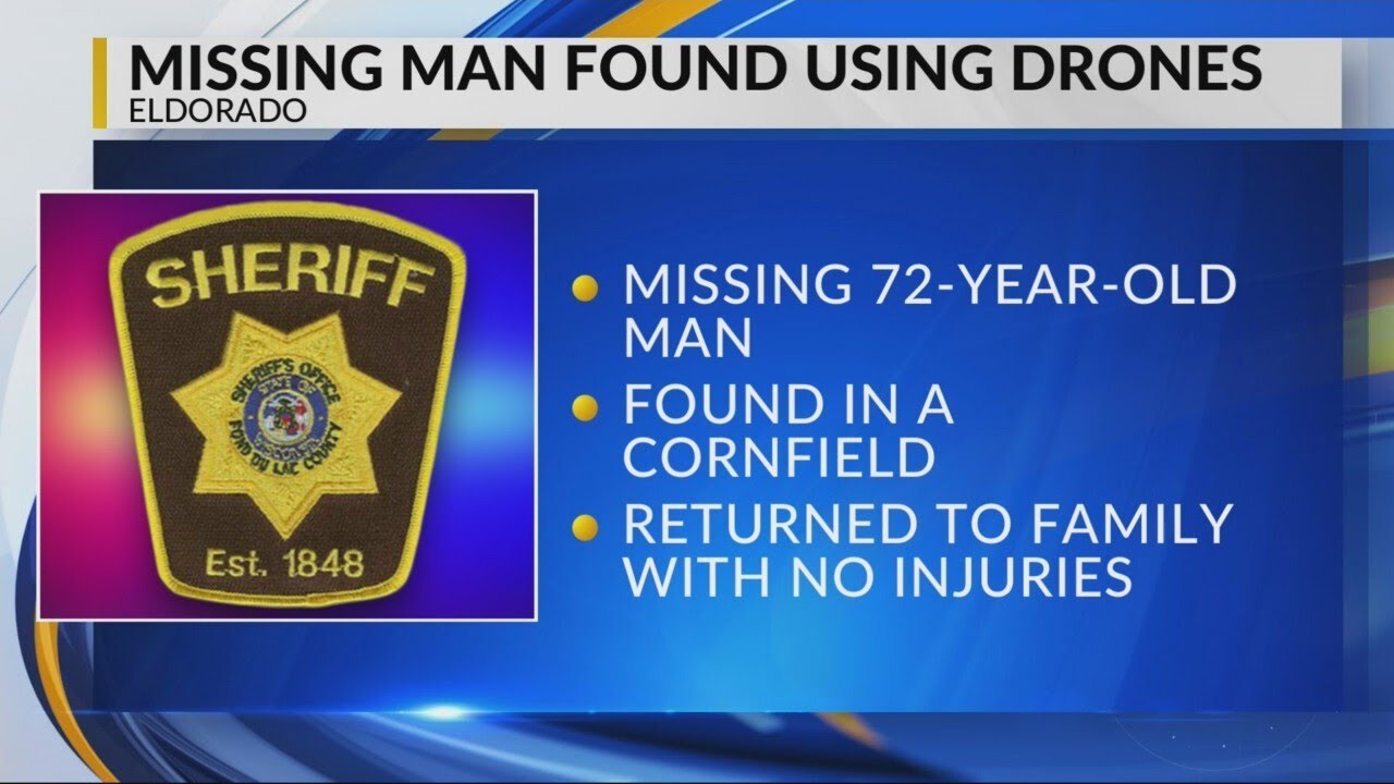 Drone helps authorities in Fond du Lac County find missing man in ...