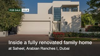 Inside a fully renovated family home at Saheel, Arabian Ranches, Dubai | haus &amp; haus