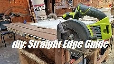 DIY Straight Edge Guide for Circular Saw
