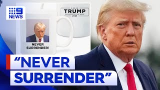 Former US President Donald Trump cashing in on latest legal drama | 9 News Australia