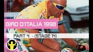Giro d&#39;Italia 1998 - Part 4  (stage 14) - Marco Pantani attacks Pavel Tonkov &amp; Alex Zülle