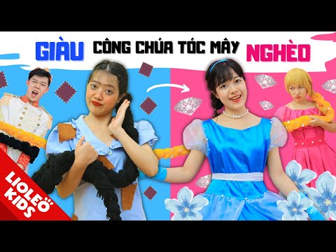Video CÔNG CHÚA TÓC MÂY GIÀU CÓ VS KHỐN KHÓ - Màn lột xác... - youtube