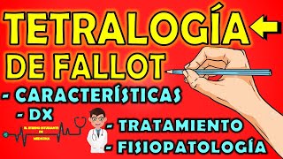 TETRALOGÍA DE FALLOT | Características, Fisiopatología, Crisis Hipóxicas, Diagnóstico, Tratamiento 📝