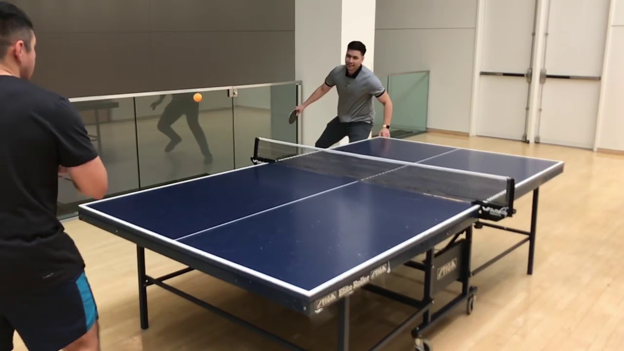 ping pong at work YouTube