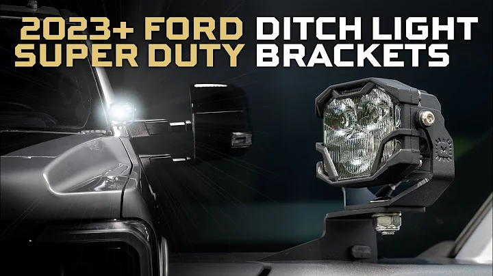 NEW Ditch Light Kit for 2023+ Ford Super Duty Trucks by Morimoto Lighting | Review & Installation 💡