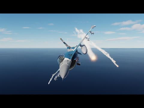 Видео: F-16C Viper. Средства противодействия и РЭБ (DCS World)