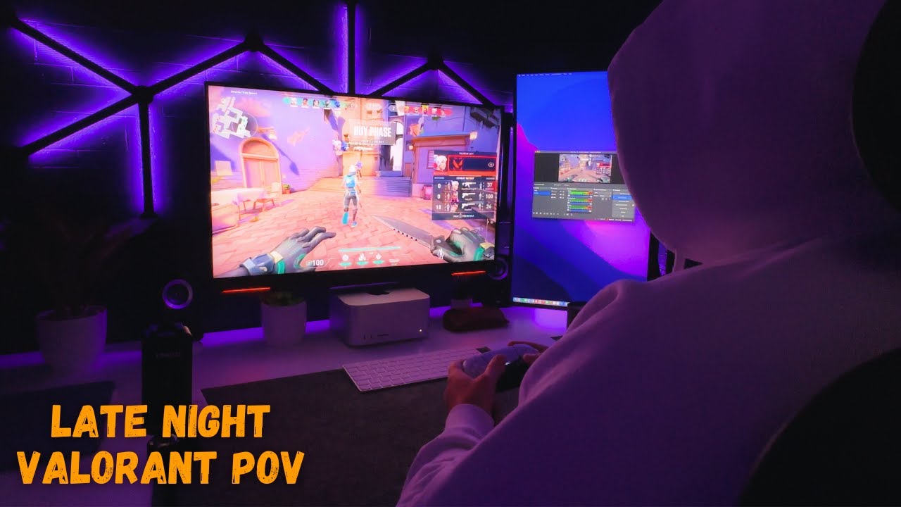 Chill Late Night Valorant POV Gameplay On PS5 - YouTube