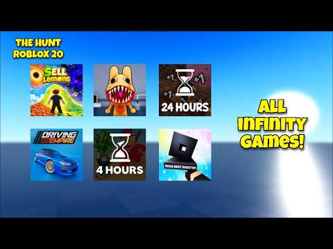 The Hunt: Roblox 20 ALL Infinity Games!