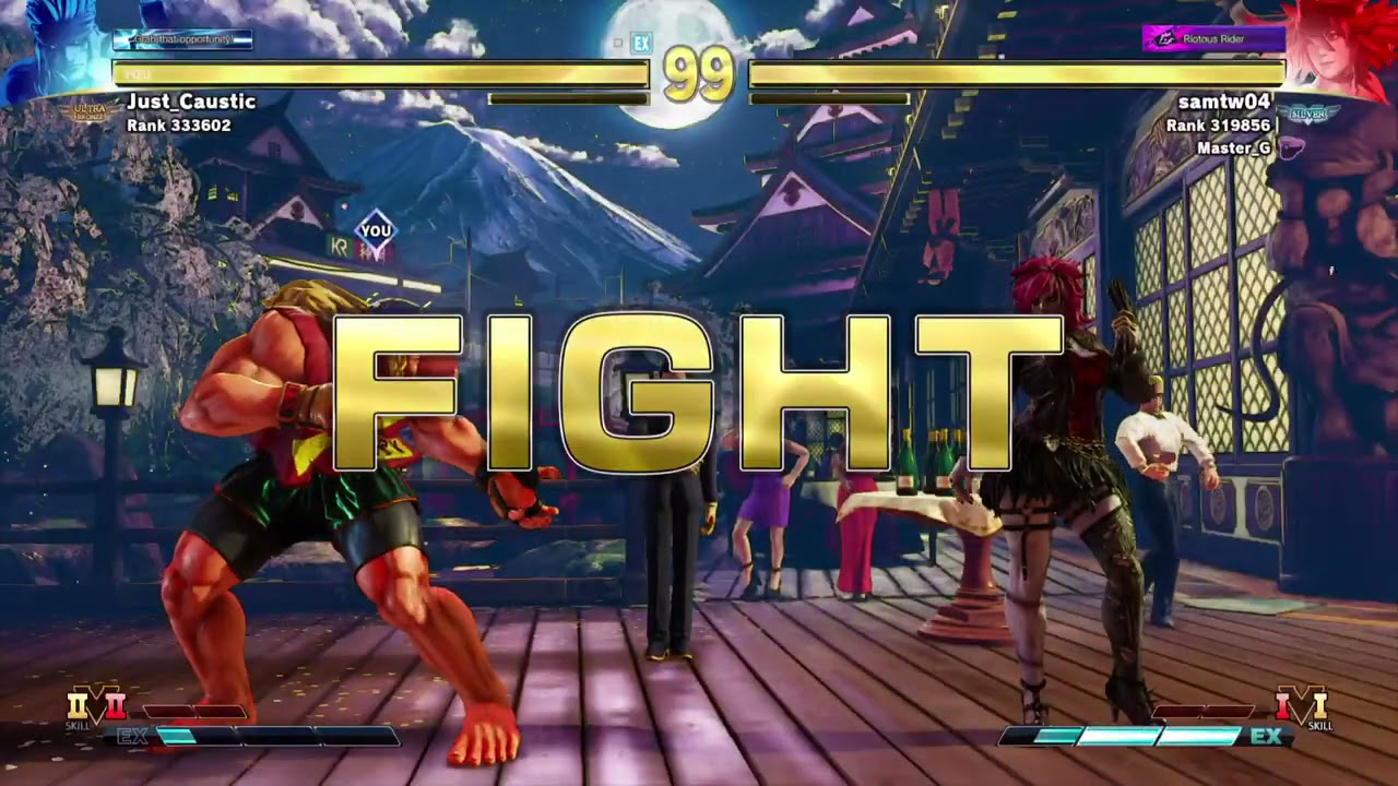 Alex Vs Poison Casual Match