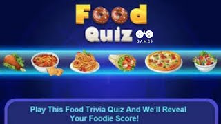 FOOD QUIZ GAME GAMEPLAY | FOOD QUIZ GAME | GAMES | screenshot 1