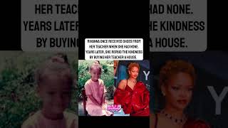 Rihanna Honors Teacher’s Kindness #Rihanna #CelebrityUpdate #EntertainmentBuzz