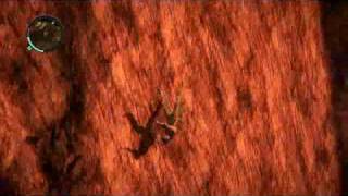 Just Cause 2 Cliff stunt fail