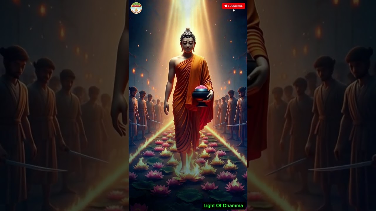 “The Miracle Path of the Buddha — Where Fire Becomes Lotus”