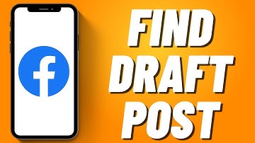 How to Find Draft Post on Facebook (2023)