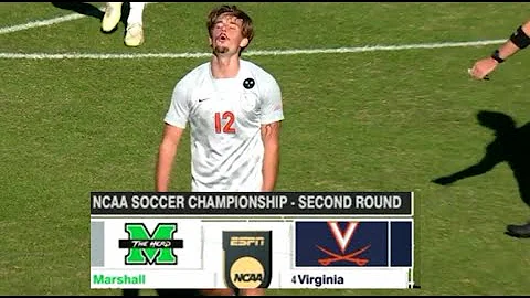 Virginia vs Marshall, Second Round NCAA Soccer Cha...