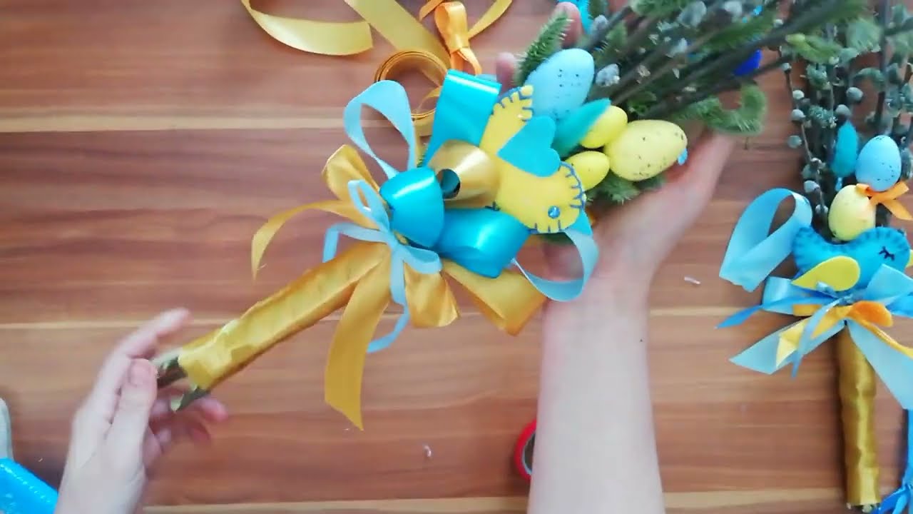 Майстер-клас декорування вербової гілки до Великодня