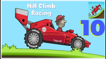 Hill Climb Racing - Gameplay Walkthrough Part 10 - Race Car | iOS, Android | Nonari Player |
