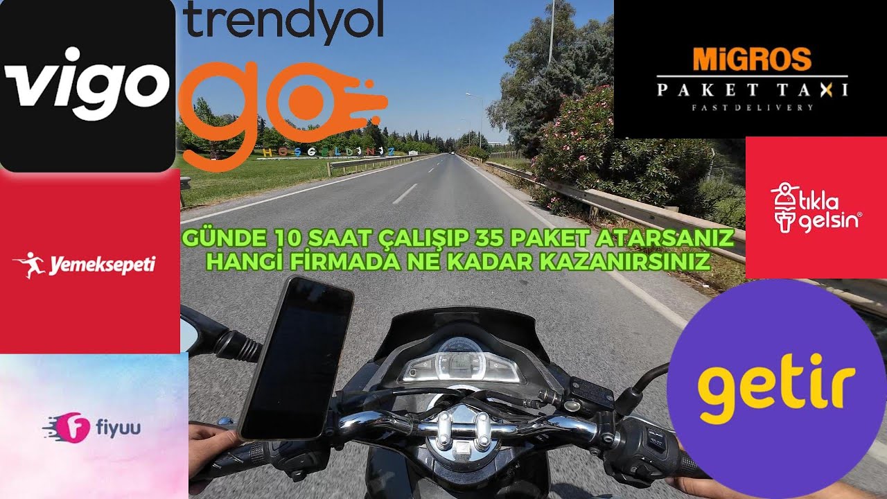 Hangi Firma Ne Kadar Kazandırır/Kuryelik