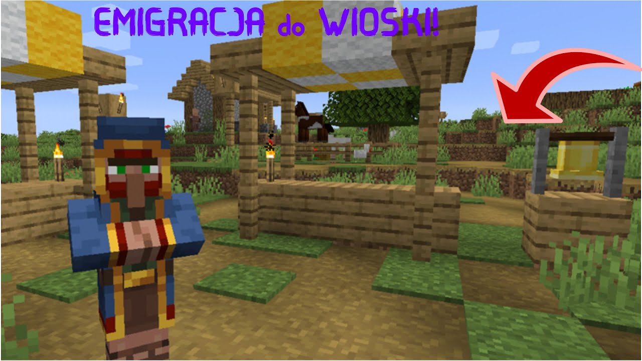 Jak Teleportowac Sie Do Wioski W Minecraft EMIGRACJA do WIOSKI! - Minecraft Survival #2 - YouTube