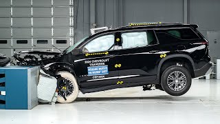 2024 Chevrolet Traverse updated moderate overlap IIHS crash test