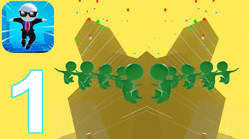 Fun Run Race - All Levels Gameplay Walkthrough Part 1 (IOS/Android)